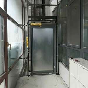 Ascensor Residencial de Lujo en Acero Inoxidable Dorado con Cabina Espejada Grabada para Propiedades de Alta Gama - Product Image 4