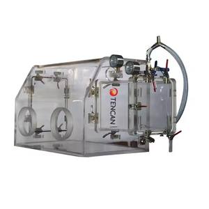 TENCAN Boîte à gants transparente en acrylique pour usage industriel en laboratoire, étanche à l'air et à la poussière - Product Image 5