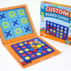 Custom OEM Board Game Factory Juego De Mesas Portable Eco-Friendly 2-Player Table Game Manufacturer Printing Logo - Product Image 2