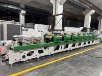 Machine d'impression flexographique automatique en ligne pour films plastiques BOPP, PVC, PE, type unité rouleau à rouleau, 2, 4, 6, 8 couleurs, en promotion