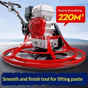 Benzinbetriebene Honda GX160 Motor-Betonbodenglättmaschine mit Pumpe für Bodenschleifen, Glätten und Polieren - Geringe Wartungskosten - Product Image 2