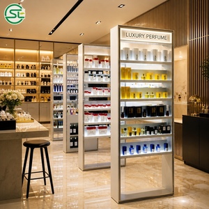 Décoration intérieure de boutique de parfums, design personnalisé, mobilier d'exposition de parfums, vitrine, présentoirs pour salle d'exposition de parfums - Product Image 1