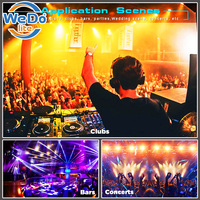 400W Sharp Beam Light + Uniform Wash + Pixel Multi Effects Stage Light Dmx Moving Head Spot LED 400w Moving Head Light pour Club Bar