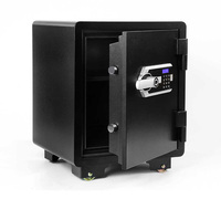Caja fuerte ignífuga de 1 hora, caja fuerte biométrica digital antifuego resistente al fuego caja de seguridad digital para el hogar grande