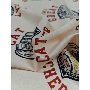 Tela de poliéster 120gsm transpirable resistente a las arrugas tejido impreso ligero Vietnam Pijama uso para ropa-ropa de dormir - Product Image 3