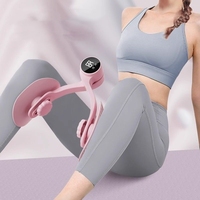Offres Spéciales femmes réglable multifonctionnel plancher pelvien Muscle formateur post-partum réparation jambe Kegel formateur hommes jambe plus mince