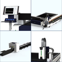 Mesin Pemotong Laser Logam Dachuan DC Wuhan 2000w 3000w 6000w, Pemotong Laser Emas, Sistem Kontrol Cypcut, Rel Hiwin, Harga Fuji, Dijual