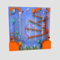 Ensemble d'équipement de terrain de jeu d'aventure intérieur populaire pour enfants adultes cadre de jeu doux Portable coloré