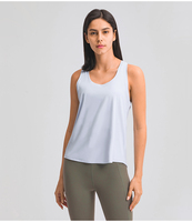 FANCO, camiseta sin mangas holgada transpirable para Fitness, Camiseta deportiva sin mangas para correr, entrenamiento, chaleco deportivo para Yoga, camisetas sin mangas de secado rápido para mujer
