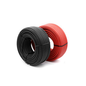 30A torsadé cuivre XLPO PVC XLPE isolé centrale électrique fils monocœur <span class=keywords><strong>panneau</strong></span> <span class=keywords><strong>solaire</strong></span> PV câbles photovoltaïques isolation PE - Product Image 5