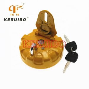 ฝาถังน้ำมันกันขโมยใหม่ฝาครอบถังน้ำมันเชื้อเพลิงดีเซลฝาครอบ PC200/300สำหรับ Komatsu - Product Image 2