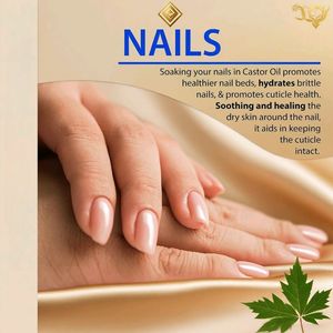 OEM GreenIVe 100% Huile de ricin pure pour la croissance des cils et des sourcils Hydratant organique pour la peau Detox Wraps Avantages de l'huile essentielle pour les cheveux - Product Image 3