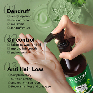 Nhãn hiệu riêng vẻ đẹp tự nhiên hữu cơ rụng tóc Cây Trà kiểm soát dầu chống gàu dầu gội đầu và điều tóc giảm cân sản phẩm - Product Image 3
