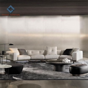 Ensemble de canapés modulaires incurvés modernes minimalistes de fabrication parfaite pour le salon de la <span class=keywords><strong>maison</strong></span> - Product Image 2