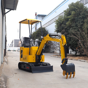 Mini Excavadora Multifuncional de Alta Calidad con Certificación CE y EPA, Mini Bagger de 1 Tonelada con Cabina, en Venta - Product Image 2