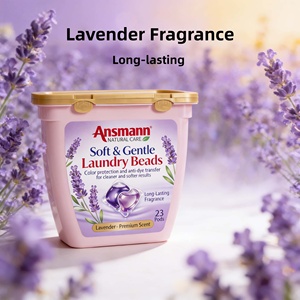 Cápsulas de Detergente para Ropa Ecológicas con Aroma a Lavanda, Protector de Color y Limpieza Profunda para Prendas - Product Image 3