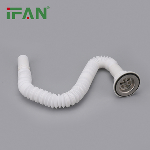 <span class=keywords><strong>Tuyau</strong></span> de vidange flexible en plastique pour lavabo, vente en gros d'usine IFAN - Product Image 5