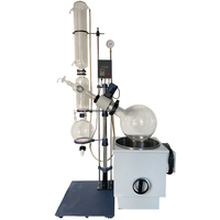 Fábrica al por mayor instrumento de evaporación rotativa evaporador rotatorio destilación evaporador rotatorio 10l con control digital