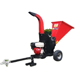 Broyeur à essence pour la production de sciure de bois, capacité 4T/H, déchiqueteuse de branches à moteur thermique - Product Image 1