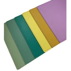 Couverture de carnet A5 minimaliste en similicuir pour les affaires et les procès-verbaux de réunions, étui de protection pour carnet en PU - Product Image 4