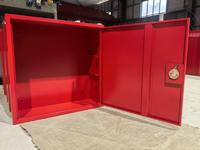 Armoire à Tuyaux d'Incendie Murale 700x700mm en Acier Carbone pour Entrepôts et Usines