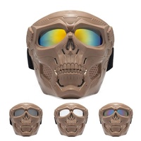 Masques de moto, lunettes de protection contre le vent et les UV, casques de sport pour le cyclisme en plein air, lunettes tactiques pour la conduite