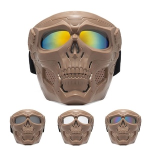 Açık bisiklet taktik sürme gözlük için motosiklet gözlüğü maskeleri rüzgar geçirmez UV koruma spor kaskları - Product Image 2