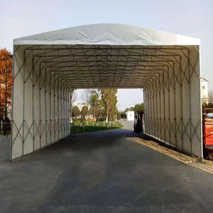 High-Strength Push-Pull Tent, Industrial <b>Canopy</b> & Shelter for Job Site Storage and Machinery Protection - Product Image 3