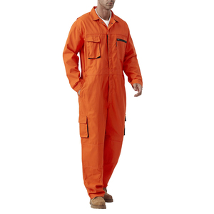 Nouvel ensemble de combinaisons de travail pour hommes en 100 % polyester, uniformes de sécurité pour le personnel, prix de gros - Product Image 1