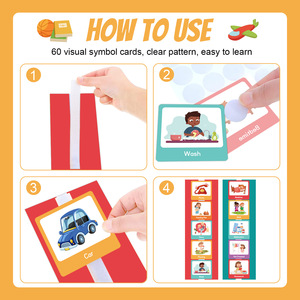 Libro de Actividades para Niños, Comunicación No verbal, Ayuda Visual, Tabla de Tiempos, Planificación del Horario Diario, Bolsa de Papel Educativa, 3+ Años - Product Image 3