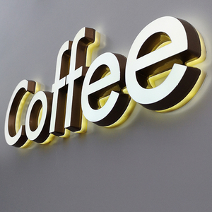 Cửa Hàng Acrylic <span class=keywords><strong>Mini</strong></span> <span class=keywords><strong>Led</strong></span> Thắp Sáng Chữ Cá Nhân Rắn 3D Cửa Hàng Biển Quảng Cáo Phông Chữ Sơn - Product Image 4