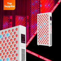 Redfy 1500W Pulsed Infrared PDT Machine Full Body Therapy Panel LED Light Photodynamic Technology pour Red Color ZA Plug Type