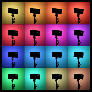 Panel LED RGB de 150x80mm para Fotografía y Transmisión en Vivo con 10 Modos de Escena - Product Image 2