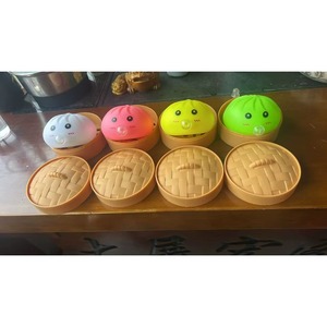 Dumpling Toy Squishy Tpr Eco-friendly Soft Kawaii Fidget Sensory Stress Relief Customizable Unisex 14+ Years - Product Image 3