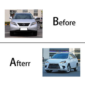 Kit de pare-chocs de haute qualité pour <span class=keywords><strong>Lexus</strong></span> RX270 300 <span class=keywords><strong>350</strong></span> 2009-2015, mise à niveau vers le modèle 2024 avec phares à trois yeux et feux arrière - Product Image 2