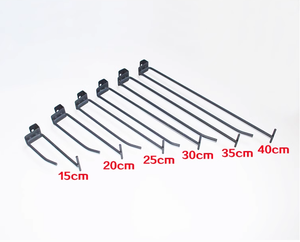 Nhà Máy khuyến mãi tùy chỉnh kim loại <span class=keywords><strong>Pegboard</strong></span> móc, nhiệm vụ nặng nề dây lưới hiển thị móc cho cửa hàng bán lẻ hiển thị phụ kiện - Product Image 2