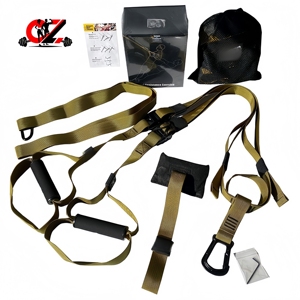 Système de fitness à domicile CZFIT, équipement d'exercice complet, entraîneur de suspension pour salle de sport, kit d'entraînement avec sangles de suspension, pratique - Product Image 2