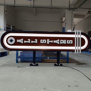 Buoyant Custom Outdoor Lightbox 3d Illuminated <b>Channel</b> Letter Stainless Steel Sign Led Advertising logo Acrylic LED Light Box - Product Image 6