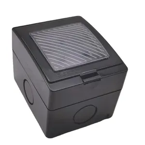 Caja de seguridad eléctrica para el hogar lP55, enchufe impermeable, estilo BS para baño, balcón, enchufe de pared para exteriores e interruptor, con GCC y GM