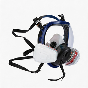 Máscara de Gas Completa con Filtros para Protección Respiratoria contra Productos Químicos, Pesticidas, Pintura en Aerosol, Polvo Industrial y Rescate en Incendios - Product Image 5