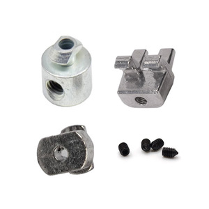 European Standard Mesh Fixing Block 20304045 Zinc Plated Aluminum Profile Fence Accessories For Rail Fixing - Product Image 4