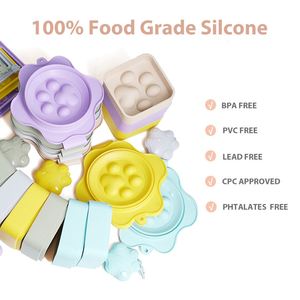 4-in-1 Silicone Pet Feeding Set for Anxiety Relief & Training, Slow Feeder Bowl & Lick <b>Mat</b>, Strong Suction Custom OEM/ODM - Product Image 3