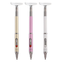 Stylo multifonctionnel double tête en métal pour nail art, grattoir, pince à strass et diamants, outil de pointillage, stylo de récupération de pierres précieuses