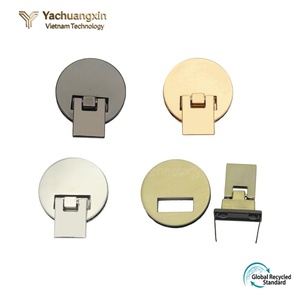 For BF117 Classic Zinc Alloy Handbags Accessories Backpack <b>Lock</b> Gold Parts - Product Image 3