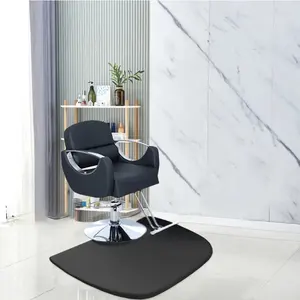 Waterproof PVC PU Anti Fatigue Chair Beauty Salon Barber Station Floor Mats