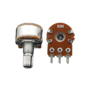 Anpassbare 148 Typ Doppel-B5K-250K-15MM Zwei-Widerstands-Potentiometer mit geradem Fuß und variablem Rotations widerstand Rheo staten - Product Image 2