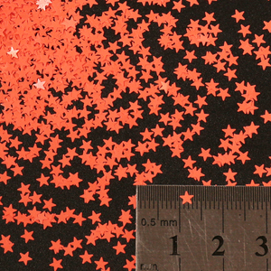 Hot Bán Wedding Craft Đảng Trang Trí Không-Lỗ 3Mm Màu Đỏ Tươi Năm Cánh Sao Với Gres & OEKO-TEX - Product Image 4