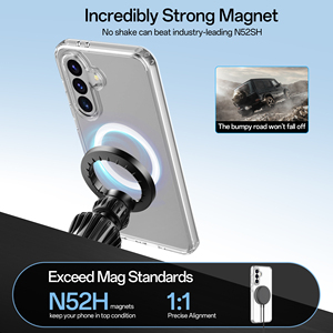 Soonleader Simple Business Hybrid Clear Phone Case Coque mince <span class=keywords><strong>Couverture</strong></span> légère pour la peau pour Samsung A36 - Product Image 4
