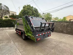 New Electric Compactor Garbage Truck Roll Arm 4x2 Drive <b>Wheel</b> Manual/Automatic Transmission Options for Retail Restaurant - Product Image 4