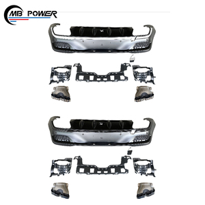 Exterior Body Parts <strong>GLE</strong> CLASS W167 GLE63 Coupe Car Rear Bumper Diffuser Splitter Shovels Automobile Exhaust Muffuler Tail Pipe - Product Image 1